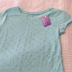 Girls' Mint Green T-Shirt by